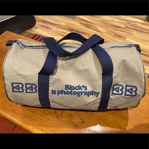 Vintage camera bag - Black’s Photography